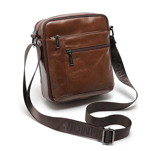 Men's Zipper Nappa Leather / Cowhide Crossbody Bag Solid Color Chocolate / Black / Dark Brown / Fall & Winter
Men's Zipper Nappa Leather / Cowhide Crossbody Bag Solid Color Chocolate / Black / Dark Brown / Fall & Winter