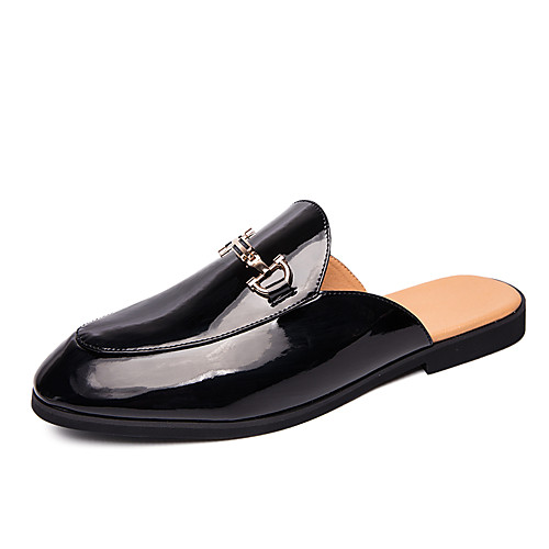 Men's Comfort Shoes Leather Spring & Summer / Fall & Winter Casual Clogs & Mules Breathable Black / White
Men's Comfort Shoes Leather Spring & Summer / Fall & Winter Casual Clogs & Mules Breathable Black / White