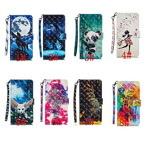 Case For Nokia Nokia 7.1 / Nokia 5.1 / Nokia 5.1 Plus Wallet / Card Holder / Shockproof Full Body Cases Animal / Cartoon / Panda Hard PU Leather
Case For Nokia Nokia 7.1 / Nokia 5.1 / Nokia 5.1 Plus Wallet / Card Holder / Shockproof Full Body Cases Animal / Cartoon / Panda Hard PU Leather