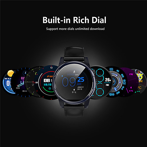 KUPENG X361 Men Women Smartwatch Android iOS WIFI Bluetooth Waterproof Touch Screen GPS Heart Rate Monitor Blood Pressure Measurement Timer Stopwatch Pedometer Call Reminder Activity Tracker
KUPENG X361 Men Women Smartwatch Android iOS WIFI Bluetooth Waterproof Touch Screen GPS Heart Rate Monitor Blood Pressure Measurement Timer Stopwatch Pedometer Call Reminder Activity Tracker