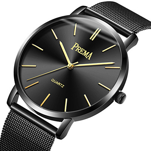 Men's Steel Band Watches Quartz Stainless Steel Black 30 m Water Resistant / Waterproof New Design Casual Watch Analog Outdoor Fashion - Black Blue Two Years Battery Life
Men's Steel Band Watches Quartz Stainless Steel Black 30 m Water Resistant / Waterproof New Design Casual Watch Analog Outdoor Fashion - Black Blue Two Years Battery Life