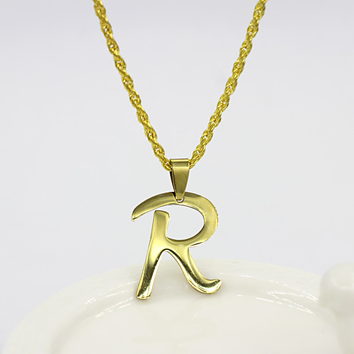 Men's Women's Silver Gold Pendant Necklace Charm Necklace X Alphabet Shape Vintage Stainless Steel Gold Silver 50 cm Necklace Jewelry 1pc For Daily
Men's Women's Silver Gold Pendant Necklace Charm Necklace X Alphabet Shape Vintage Stainless Steel Gold Silver 50 cm Necklace Jewelry 1pc For Daily