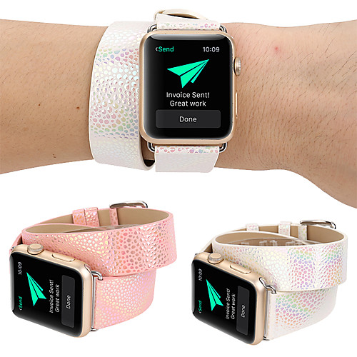 Flash Smartwatch Band for Apple Watch Series 5/4/3/2/1 Classic Buckle Double circle iwatch Strap
Flash Smartwatch Band for Apple Watch Series 5/4/3/2/1 Classic Buckle Double circle iwatch Strap