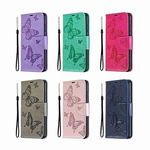 Case For Xiaomi Xiaomi Redmi 6 Pro / Xiaomi Redmi Note 7 / Xiaomi Redmi 7 Wallet / Card Holder / with Stand Full Body Cases Solid Colored / Butterfly Hard PU Leather
Case For Xiaomi Xiaomi Redmi 6 Pro / Xiaomi Redmi Note 7 / Xiaomi Redmi 7 Wallet / Card Holder / with Stand Full Body Cases Solid Colored / Butterfly Hard PU Leather