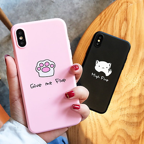 Case For Apple iPhone XS / iPhone XR / iPhone XS Max Pattern Back Cover Word / Phrase / Cartoon Soft Silicone
Case For Apple iPhone XS / iPhone XR / iPhone XS Max Pattern Back Cover Word / Phrase / Cartoon Soft Silicone