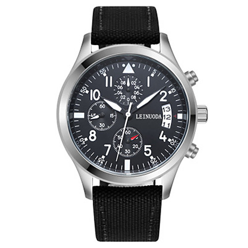 Men's Dress Watch Japanese Quartz Genuine Leather Black / Silver 30 m Water Resistant / Waterproof Calendar / date / day Noctilucent Analog - Digital Casual - Black Silver Two Years Battery Life
Men's Dress Watch Japanese Quartz Genuine Leather Black / Silver 30 m Water Resistant / Waterproof Calendar / date / day Noctilucent Analog - Digital Casual - Black Silver Two Years Battery Life