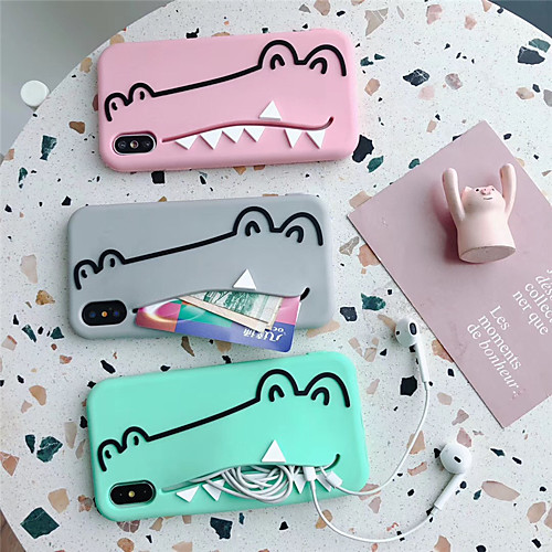 Case For Apple iPhone XS Max / iPhone 8 Plus Shockproof / Card Holder Back Cover Cartoon Soft TPU for iPhone 7 / 7 Plus / 8 / 6 /6 Plus / XR / X / XS 
Case For Apple iPhone XS Max / iPhone 8 Plus Shockproof / Card Holder Back Cover Cartoon Soft TPU for iPhone 7 / 7 Plus / 8 / 6 /6 Plus / XR / X / XS
