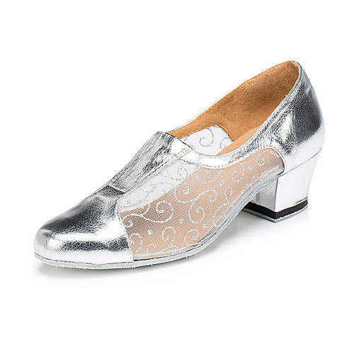 Women's Dance Shoes PU Jazz Shoes Heel Thick Heel Customizable Silver / Performance / Practice
Women's Dance Shoes PU Jazz Shoes Heel Thick Heel Customizable Silver / Performance / Practice