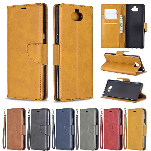 Case For Sony Sony Xperia L3 / Sony Xperia 10 / Sony Xperia 10 Plus Wallet / Shockproof / with Stand Full Body Cases Solid Colored Hard PU Leather
Case For Sony Sony Xperia L3 / Sony Xperia 10 / Sony Xperia 10 Plus Wallet / Shockproof / with Stand Full Body Cases Solid Colored Hard PU Leather