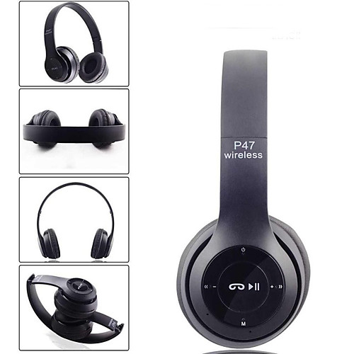 multifunctional wireless p47 bluetooth v4.1 stereo headset, compatible with 3.5 mm audio cable, over ear foldable headset for smart phones tablets and computers, matte colors
multifunctional wireless p47 bluetooth v4.1 stereo headset, compatible with 3.5 mm audio cable, over ear foldable headset for smart phones tablets and computers, matte colors