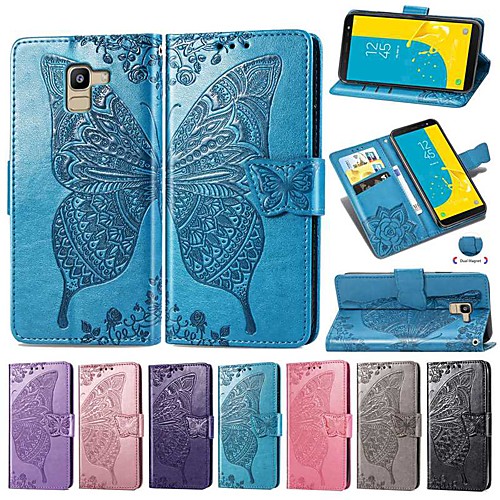 Case For Samsung Galaxy J7 (2018) / J6 (2018) / J6 Plus Wallet / Card Holder / Shockproof Full Body Cases Solid Colored / Butterfly Hard PU Leather
Case For Samsung Galaxy J7 (2018) / J6 (2018) / J6 Plus Wallet / Card Holder / Shockproof Full Body Cases Solid Colored / Butterfly Hard PU Leather