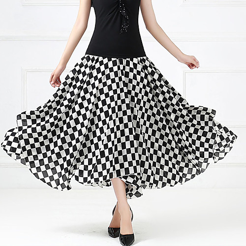 Ballroom Dance Bottoms Women's Training / Performance Crystal Cotton / Chiffon Plaid / Split Joint Natural Skirts
Ballroom Dance Bottoms Women's Training / Performance Crystal Cotton / Chiffon Plaid / Split Joint Natural Skirts
