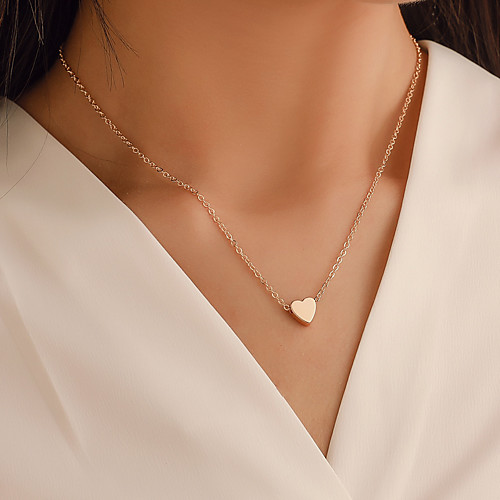 Women's Necklace Charm Necklace Gold Silver 47.5 cm Necklace Jewelry 1pc For Daily School Street Holiday Festival
Women's Necklace Charm Necklace Gold Silver 47.5 cm Necklace Jewelry 1pc For Daily School Street Holiday Festival