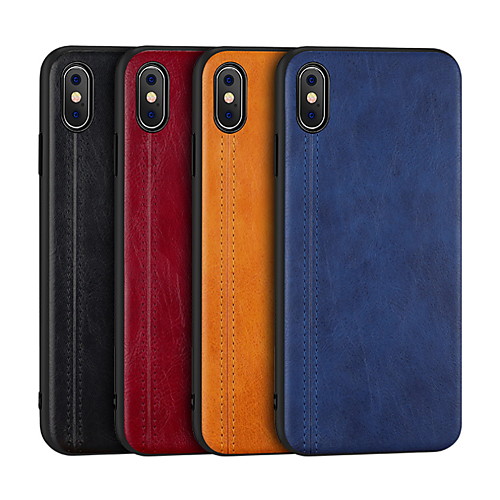 Case For Apple iPhone XS / iPhone XR / iPhone XS Max Shockproof Back Cover Solid Colored Hard PU Leather
Case For Apple iPhone XS / iPhone XR / iPhone XS Max Shockproof Back Cover Solid Colored Hard PU Leather