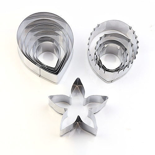 11pcs Stainless Steel DIY For Cookie Cake Cube Baking & Pastry Tools Bakeware tools
11pcs Stainless Steel DIY For Cookie Cake Cube Baking & Pastry Tools Bakeware tools