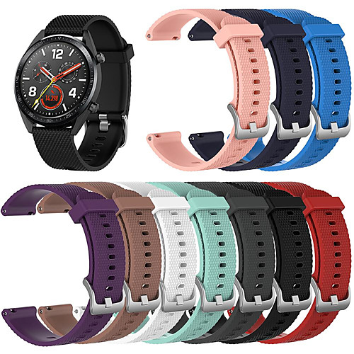 Watch Band for Huawei Watch GT / Huawei Watch 2 Pro Huawei Sport Band / Classic Buckle Silicone Wrist Strap
Watch Band for Huawei Watch GT / Huawei Watch 2 Pro Huawei Sport Band / Classic Buckle Silicone Wrist Strap