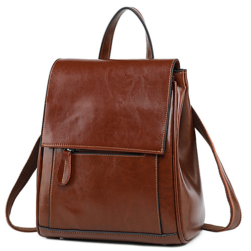 Adjustable Cowhide Tiered Commuter Backpack Solid Color School Black / Yellow / Coffee / Fall & Winter
Adjustable Cowhide Tiered Commuter Backpack Solid Color School Black / Yellow / Coffee / Fall & Winter