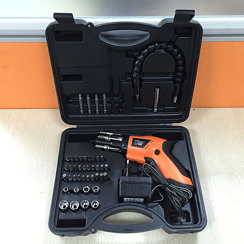 4.8V Electric Screwdriver Set Charging Household Pistol Type Two-way Rotating Plastic Box Mini Combination Riser
4.8V Electric Screwdriver Set Charging Household Pistol Type Two-way Rotating Plastic Box Mini Combination Riser