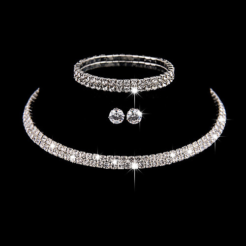 Women's Silver Cubic Zirconia Jewelry Set Bridal Jewelry Sets Layered Star Stylish Luxury European Sweet Cute Earrings Jewelry Silver For Wedding Party Evening Gift Prom 4pcs
Women's Silver Cubic Zirconia Jewelry Set Bridal Jewelry Sets Layered Star Stylish Luxury European Sweet Cute Earrings Jewelry Silver For Wedding Party Evening Gift Prom 4pcs