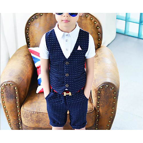 Black / Dark Navy Cotton Ring Bearer Suit - 1 set Includes Top / Pants / Accessories
Black / Dark Navy Cotton Ring Bearer Suit - 1 set Includes Top / Pants / Accessories