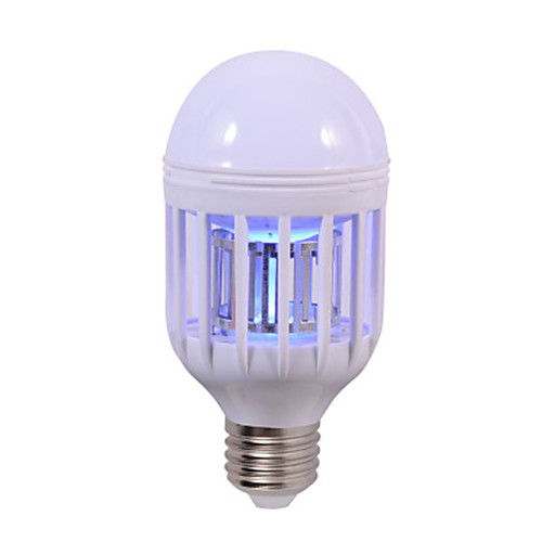 

1pc 15 W LED Globe Bulbs 1000 lm E26 / E27 12 LED Beads High Power LED Insect Mosquito Fly Killer White 110/220 V