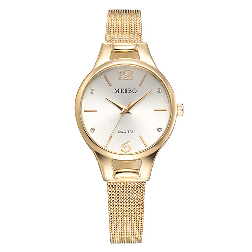 Women's Quartz Watches Casual Fashion Silver Gold Rose Gold Alloy Chinese Quartz Black Silver Rose Gold Cute Creative Casual Watch 1 pc Analog
Women's Quartz Watches Casual Fashion Silver Gold Rose Gold Alloy Chinese Quartz Black Silver Rose Gold Cute Creative Casual Watch 1 pc Analog