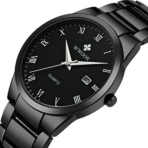 WWOOR Men's Steel Band Watches Japanese Japanese Quartz Stainless Steel Black / Yellow 30 m Water Resistant / Waterproof Calendar / date / day New Design Analog Casual Outdoor - Black Yellow Blue Two
WWOOR Men's Steel Band Watches Japanese Japanese Quartz Stainless Steel Black / Yellow 30 m Water Resistant / Waterproof Calendar / date / day New Design Analog Casual Outdoor - Black Yellow Blue Two