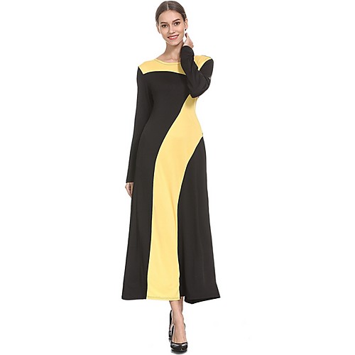Traditional & Cultural Wear Dresses Women's Daily Wear Polyester Pattern / Print / Split Joint Long Sleeve Dress
Traditional & Cultural Wear Dresses Women's Daily Wear Polyester Pattern / Print / Split Joint Long Sleeve Dress