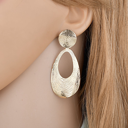 Women's Earrings Pear Cut Drop Simple Fashion Modern Earrings Jewelry Gold / Silver For Party Daily Street Work 1 Pair
Women's Earrings Pear Cut Drop Simple Fashion Modern Earrings Jewelry Gold / Silver For Party Daily Street Work 1 Pair