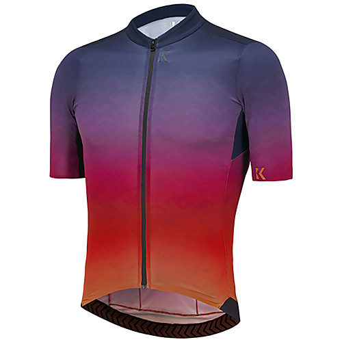 21Grams Men's Short Sleeve Cycling Jersey - Purple Black / Orange Bike Jersey Top Breathable Moisture Wicking Quick Dry Sports Terylene Mountain Bike MTB Road Bike Cycling Clothing Apparel / Race Fit
21Grams Men's Short Sleeve Cycling Jersey - Purple Black / Orange Bike Jersey Top Breathable Moisture Wicking Quick Dry Sports Terylene Mountain Bike MTB Road Bike Cycling Clothing Apparel / Race Fit