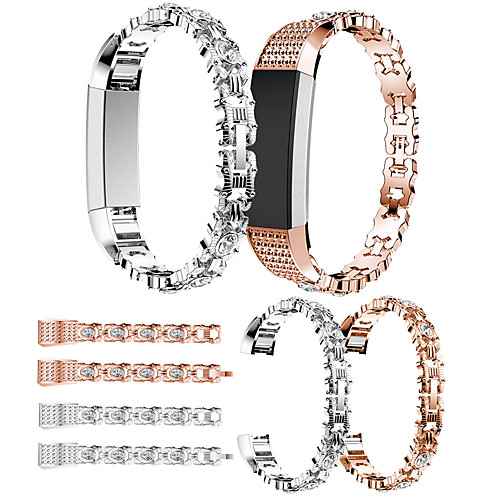 Watch Band for Fitbit Alta HR / Fitbit Alta Fitbit Jewelry Design Stainless Steel Wrist Strap
Watch Band for Fitbit Alta HR / Fitbit Alta Fitbit Jewelry Design Stainless Steel Wrist Strap