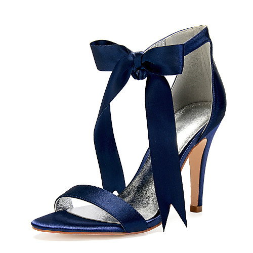 Women's Wedding Shoes Stiletto Heel Round Toe Bowknot / Ribbon Tie Satin Sweet / British Spring / Spring & Summer Burgundy / Champagne / Ivory / Party & Evening
Women's Wedding Shoes Stiletto Heel Round Toe Bowknot / Ribbon Tie Satin Sweet / British Spring / Spring & Summer Burgundy / Champagne / Ivory / Party & Evening