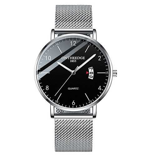 Men's Steel Band Watches Quartz Stainless Steel Water Resistant / Waterproof Calendar / date / day Noctilucent Analog Minimalist - Black Rose Gold White
Men's Steel Band Watches Quartz Stainless Steel Water Resistant / Waterproof Calendar / date / day Noctilucent Analog Minimalist - Black Rose Gold White
