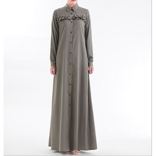 Traditional & Cultural Wear Abaya Women's Daily Wear Cotton Beading Long Sleeve Natural Abaya
Traditional & Cultural Wear Abaya Women's Daily Wear Cotton Beading Long Sleeve Natural Abaya