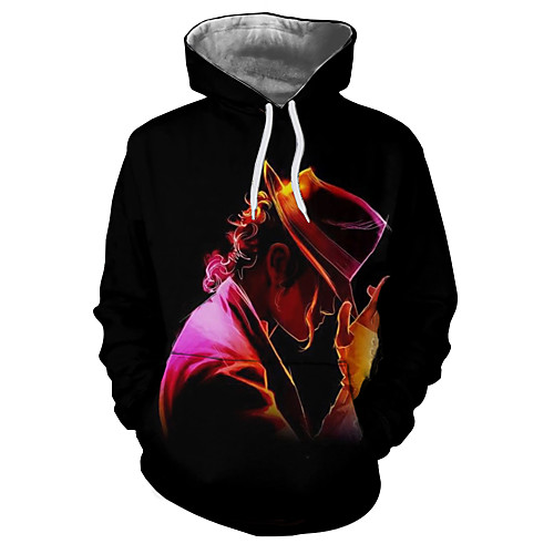 Men's Casual / Street chic Hoodie - Color Block / 3D / Character Black US34 / UK34 / EU42
Men's Casual / Street chic Hoodie - Color Block / 3D / Character Black US34 / UK34 / EU42