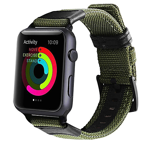 Watch Band for Apple Watch Series 4 / Apple Watch Series 3 / Apple Watch Series 2 Apple Classic Buckle Fabric Wrist Strap
Watch Band for Apple Watch Series 4 / Apple Watch Series 3 / Apple Watch Series 2 Apple Classic Buckle Fabric Wrist Strap