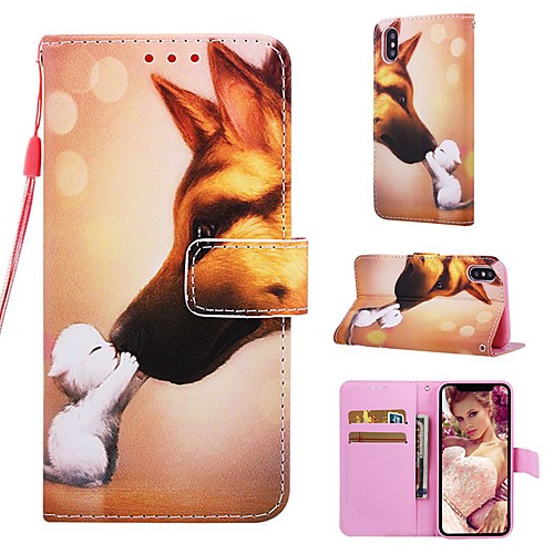 Case For Apple iPhone XS / iPhone XR / iPhone XS Max Wallet / Card Holder / with Stand Full Body Cases Dog Hard PU Leather
Case For Apple iPhone XS / iPhone XR / iPhone XS Max Wallet / Card Holder / with Stand Full Body Cases Dog Hard PU Leather