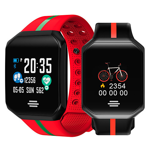 Smartwatch Digital Modern Style Sporty Silicone 30 m Water Resistant / Waterproof Heart Rate Monitor Bluetooth Digital Casual Outdoor - Black Green Red
Smartwatch Digital Modern Style Sporty Silicone 30 m Water Resistant / Waterproof Heart Rate Monitor Bluetooth Digital Casual Outdoor - Black Green Red