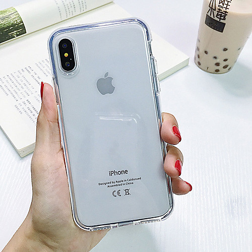 Case For Apple iPhone XS Max / iPhone X / iPhone 8 Shockproof / Dustproof / Transparent Back Cover Transparent TPU
Case For Apple iPhone XS Max / iPhone X / iPhone 8 Shockproof / Dustproof / Transparent Back Cover Transparent TPU