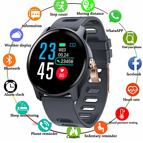 SM04 Smart Watch S08 IP68 Fitness Tracker Heart Rate Monitor Pedometer Waterproof Smartwatch For Android IOS Phone
SM04 Smart Watch S08 IP68 Fitness Tracker Heart Rate Monitor Pedometer Waterproof Smartwatch For Android IOS Phone