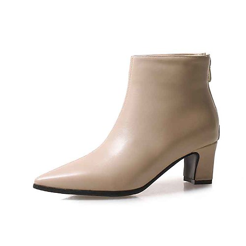 Women's Boots Chunky Heel PU(Polyurethane) Booties / Ankle Boots Fall Black / Beige / Green
Women's Boots Chunky Heel PU(Polyurethane) Booties / Ankle Boots Fall Black / Beige / Green