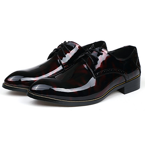 Men's Formal Shoes Leather / Patent Leather Spring & Summer / Fall & Winter Business / Casual Oxfords Golf Shoes Warm Black / Wine / Wedding / Party & Evening
Men's Formal Shoes Leather / Patent Leather Spring & Summer / Fall & Winter Business / Casual Oxfords Golf Shoes Warm Black / Wine / Wedding / Party & Evening