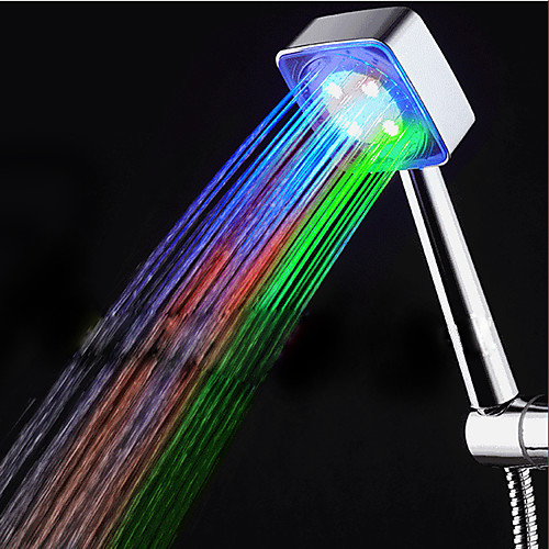 LED Shower Head Color Changing 2 Water Mode 7 Color Glow Light Automatically Changing Handheld Showerhead
LED Shower Head Color Changing 2 Water Mode 7 Color Glow Light Automatically Changing Handheld Showerhead