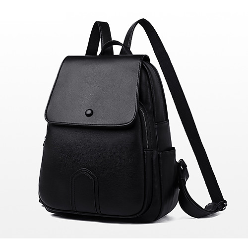 Large Capacity PU Zipper Commuter Backpack Solid Color Sports & Outdoor Black / Fall & Winter
Large Capacity PU Zipper Commuter Backpack Solid Color Sports & Outdoor Black / Fall & Winter