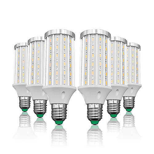 LOENDE 6pcs 25 W LED Corn Lights 2500 lm E26 / E27 T 90 LED Beads SMD 5730 Warm White White 85-265 V
LOENDE 6pcs 25 W LED Corn Lights 2500 lm E26 / E27 T 90 LED Beads SMD 5730 Warm White White 85-265 V