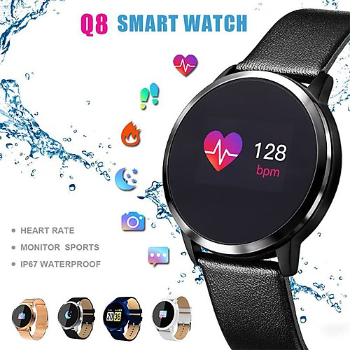 Q8 Smart Watch BT Fitness Tracker Support Notify/ Heart Rate Monitor Sport Bluetooth Smartwatch Compatible IOS/Android Phones
Q8 Smart Watch BT Fitness Tracker Support Notify/ Heart Rate Monitor Sport Bluetooth Smartwatch Compatible IOS/Android Phones