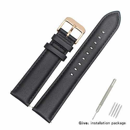 Genuine Leather / Leather / Calf Hair Watch Band Strap for Black Other / 19cm / 7.48 Inches 1.6cm / 0.6 Inches / 1.8cm / 0.7 Inches / 2cm / 0.8 Inches
Genuine Leather / Leather / Calf Hair Watch Band Strap for Black Other / 19cm / 7.48 Inches 1.6cm / 0.6 Inches / 1.8cm / 0.7 Inches / 2cm / 0.8 Inches