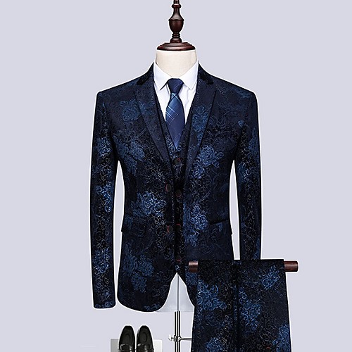 Burgundy / Dark Navy Patterned Tailored Fit Cotton Suit - Notch Single Breasted Two-buttons
Burgundy / Dark Navy Patterned Tailored Fit Cotton Suit - Notch Single Breasted Two-buttons