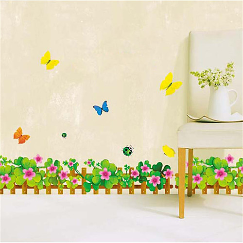 Arabesque / Floral / Botanical Wall Stickers Plane Wall Stickers Decorative Wall Stickers, PVC Home Decoration Wall Decal Wall Decoration 1pc / Removable
Arabesque / Floral / Botanical Wall Stickers Plane Wall Stickers Decorative Wall Stickers, PVC Home Decoration Wall Decal Wall Decoration 1pc / Removable