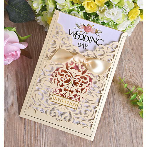 Side Fold Wedding Invitations 50pcs - Invitation Cards Pearl Paper 7 1/2 ""×6 1/4"" (1913.5cm)
Side Fold Wedding Invitations 50pcs - Invitation Cards Pearl Paper 7 1/2 ""×6 1/4"" (1913.5cm)